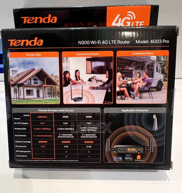 Tenda 4g Sim Universal Router 3g/4g 4g03 Pro · Photo 2