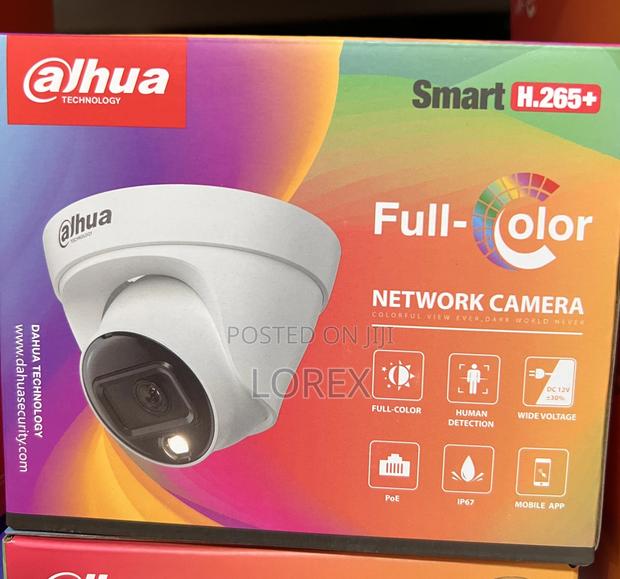 Dahua 4mp Ip Camera Full Color Audio Hdw1439t1-a-Led · Photo 1