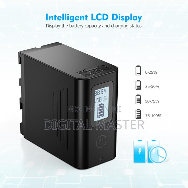 Powerextra Np-F980l 10050mah With Usb Output LCD Display · Photo 7