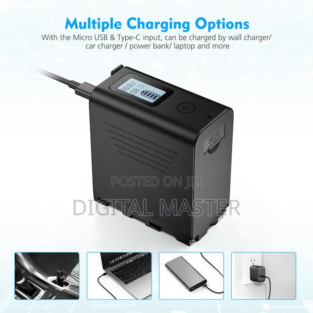 Powerextra Np-F980l 10050mah With Usb Output LCD Display · Photo 8