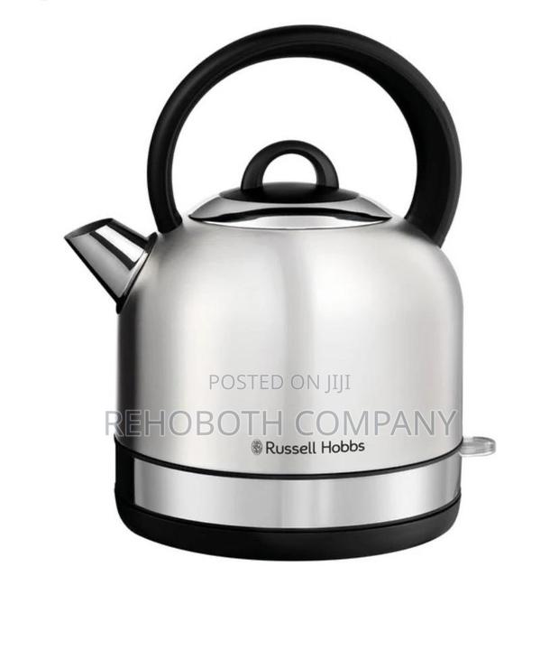 Russell Hobbs Dome Brushed Stainless Steel Kettle 1.5 Litres · Photo 2
