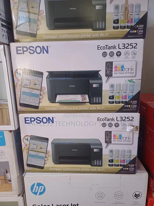 Epson Ecotank L3252 A4 Wi-Fi All-in-One Ink Tank Printers · Photo 1