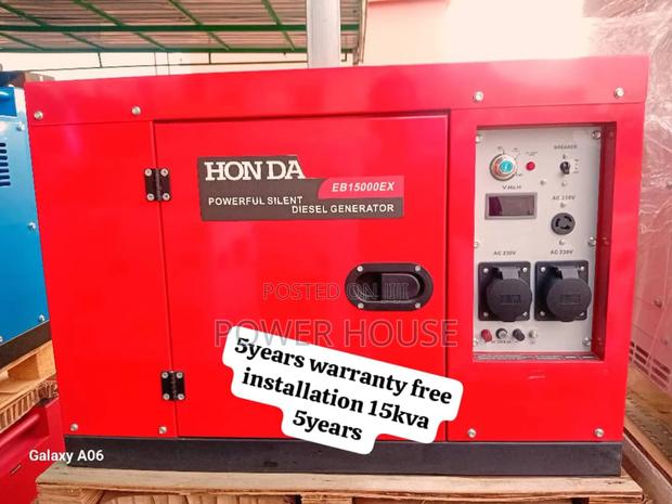 Lumina Vault Honda 15kva 16500watts Diesel Generator · Photo 1