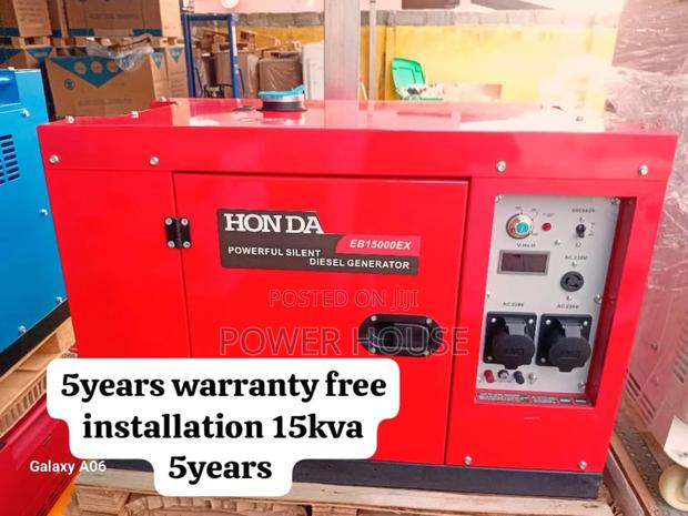 Lumina Vegan 16500watts 15kva Diesel Generator Honda Japan · Photo 1