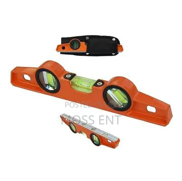 Aluminium Pocket Level Orange 250mm 10inch - H · Photo 1