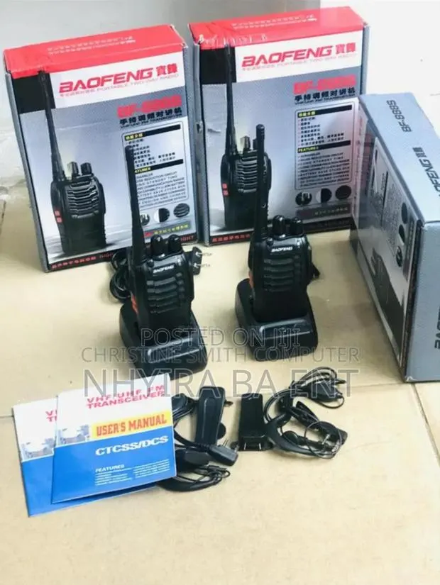 Walkies Talkies/ Baofeng Two-Way Radio · Photo 1