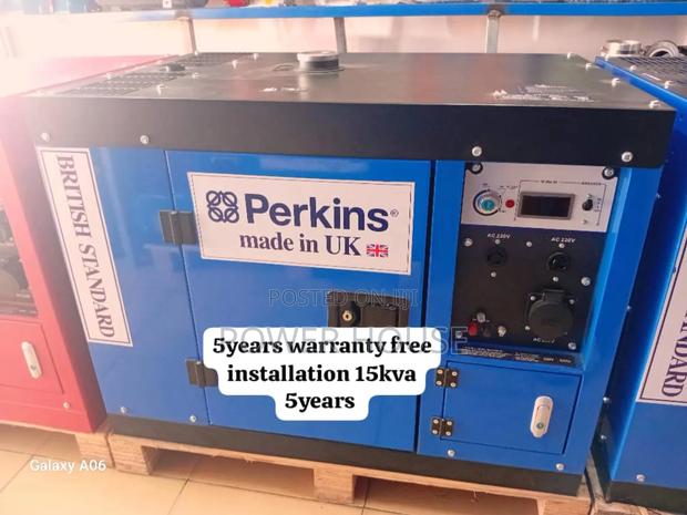 Lumina Voltara Amp 15kva 16500watts Perkins Diesel Generator · Photo 1