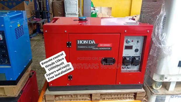Power Waves Dynamics Honda 15kva 15000watt Diesel Generator · Photo 1