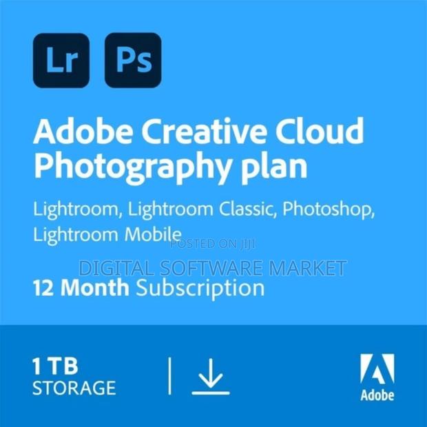 Adobe Photography Plan 1tb Storage 1year Redeem Code Pc/Mac · Photo 1