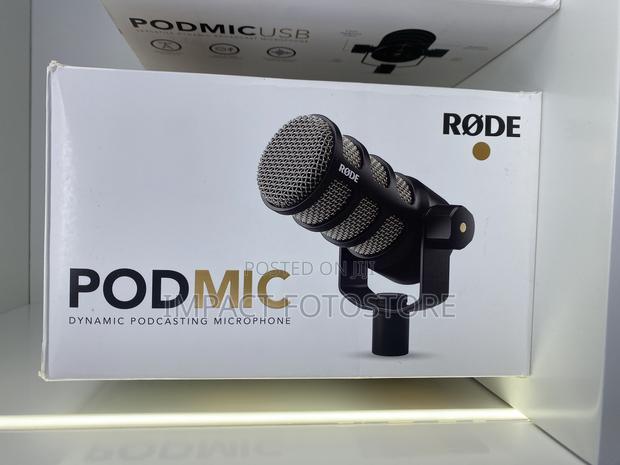 Rode Podmic Dynamic Podcasting Microphone (Black) · Photo 1