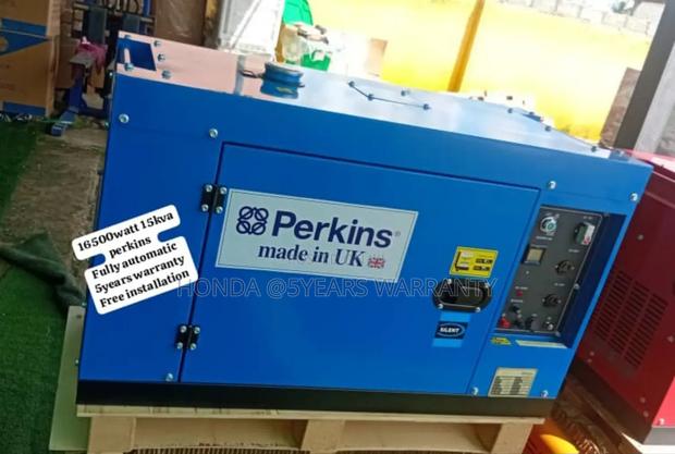 Power Elevator 15kva Perkins Generator 16500watt Fully Ats · Photo 1