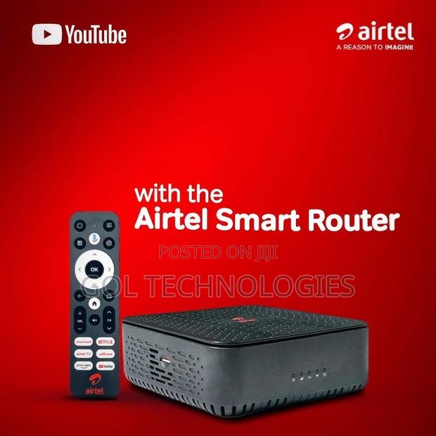 Airtel 4g Android Tv Box + Router! Airtel Smart Router · Photo 4