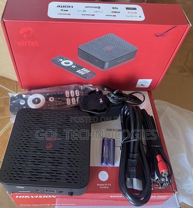 Airtel 4g Android Tv Box + Router! Airtel Smart Router · Photo 1