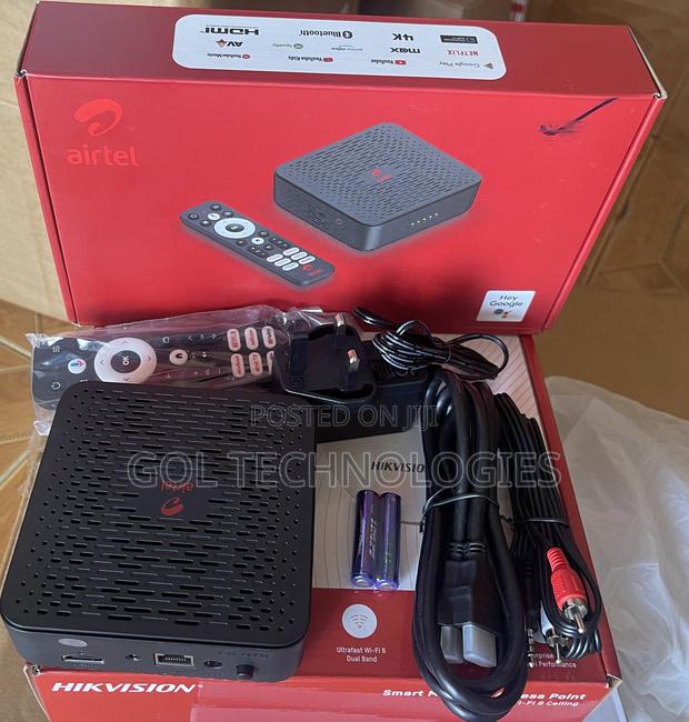Airtel 4g Android Tv Box + Router! Airtel Smart Router · Photo 3
