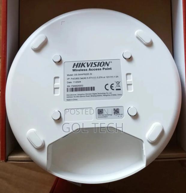 Hikvision Smart Managed Access Point 3000mbps Wifi 6 Ceiling · Photo 3