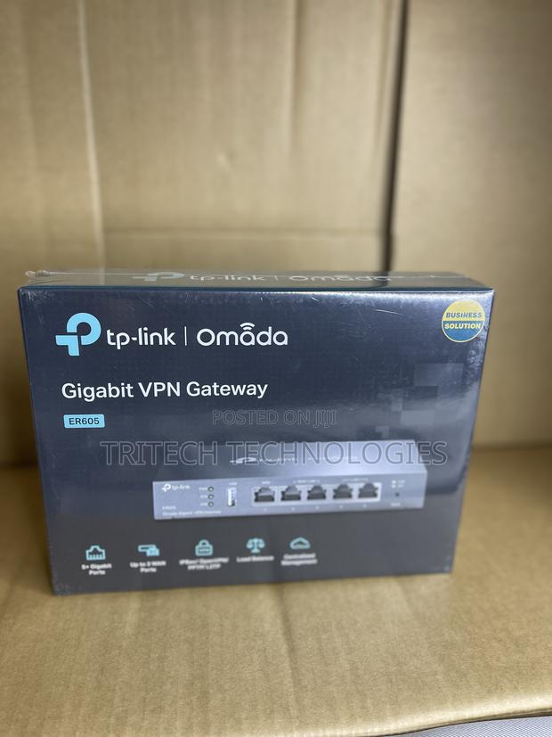 Tp-Link Omada Gigabit VPN Gateway Router Er-605 · Photo 2