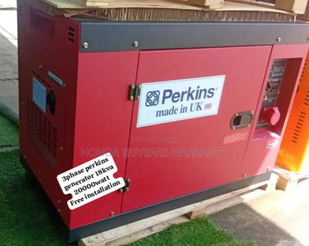 Energy Dynamics 3phase Perkins 18kva 20000watt Generator · Photo 1