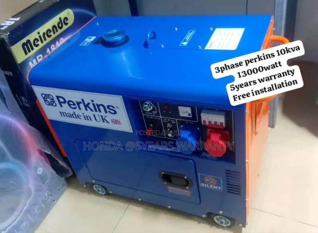 Powergrid Systems Perkin 10kva Generator 3phase Diesel 10kva · Photo 1
