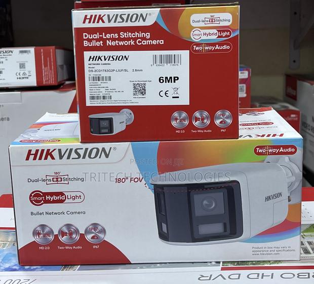 Himvision Ds-2cd1t63g2p-Liuf/Sl 6mp Dual Lend Stitched Wild · Photo 1