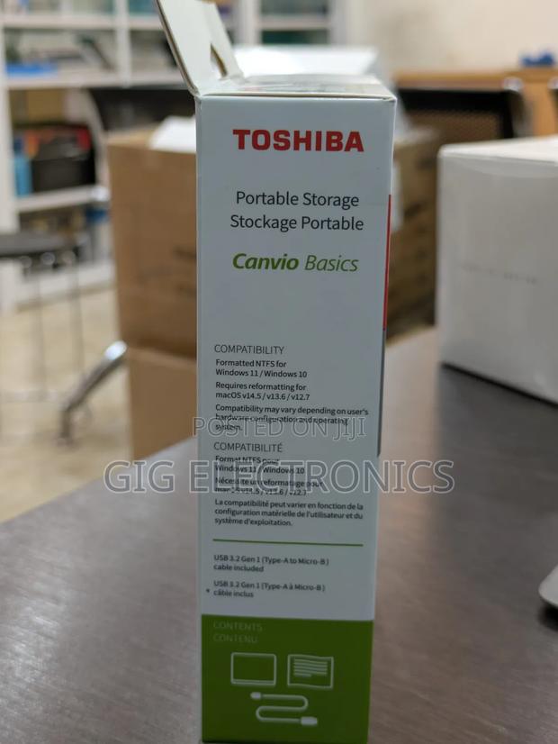 Toshiba 4tb Canvio Ready USB 3.2 Gen 1 Portable Hard Drive · Photo 2