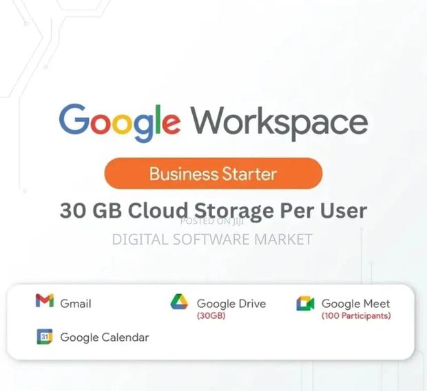 G Suite Email Google Workspace Business Starter 30gb Storage · Photo 1