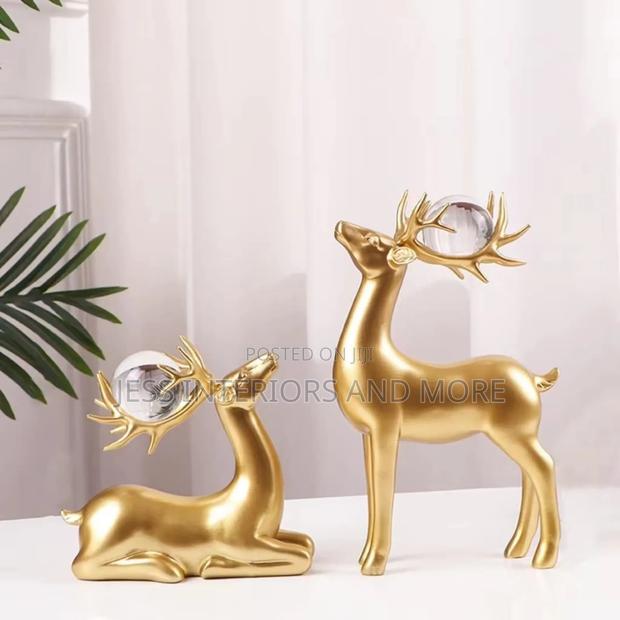 Figurines Couple Deer · Photo 2