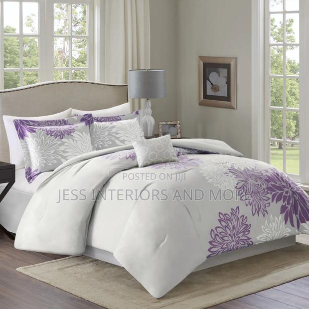 Comforter Set-Modern Floral(7- Piece) · Photo 1