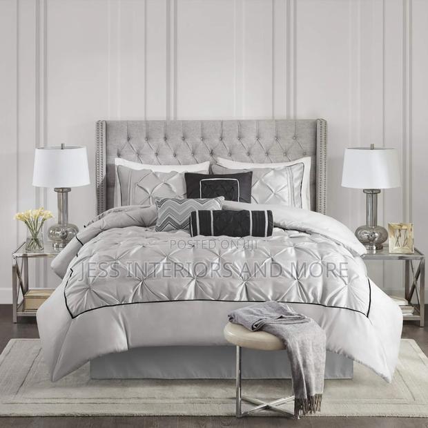 Madison Park Laurel Comforter Set, Queen, Grey · Photo 2