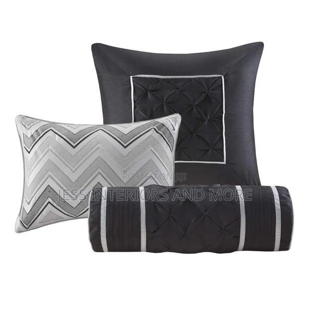 Madison Park Laurel Comforter Set, Queen, Grey · Photo 3