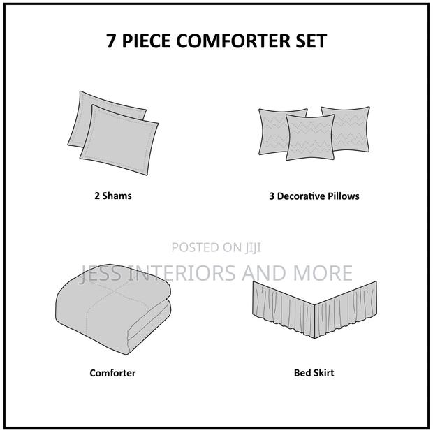 Madison Park Laurel Comforter Set, Queen, Grey · Photo 4