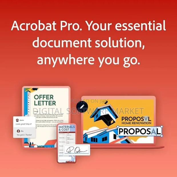 Adobe Acrobat Pro Dc 1 Year | Redeem Code Pc/Mac · Photo 1