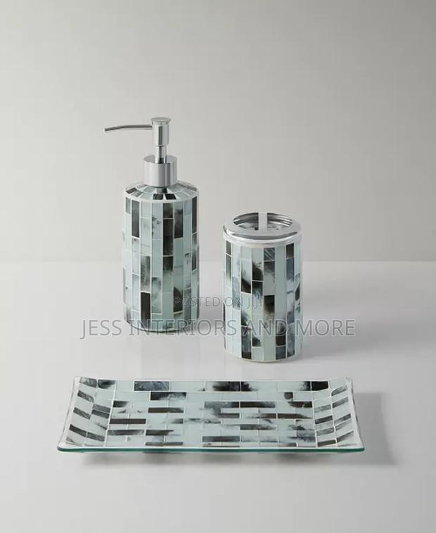 Mosaic 3-Pc. Bath Accessory Set · Photo 1