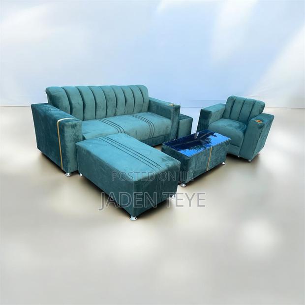 3 in and Single Set Fabric Sofa · Photo 2
