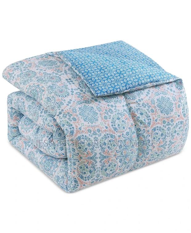 Rosalee 3-Pc Comforter Sets in Blue · Photo 4