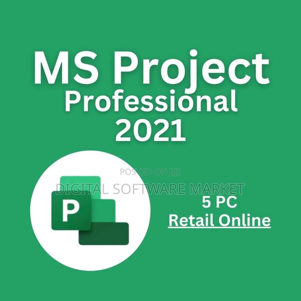 Project Professional 2021 Key 5 Pc Lifetime · Photo 1