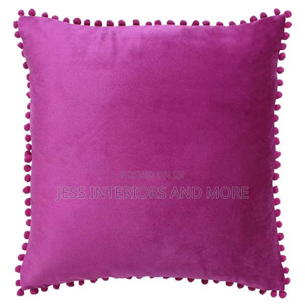 Throw Pillow (Purple) 2pcs · Photo 2