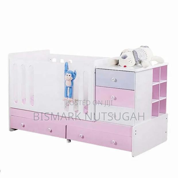 Drawer Wooden Baby Cot Bed · Photo 2