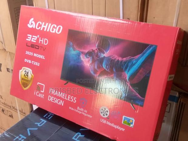 Chigo Durable 32"inches Hd Led Tv Frameless I Cast · Photo 2