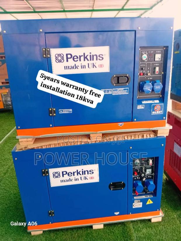 Tower Edge 18kva Perkins Diesel Generator 18kva Perkins · Photo 1