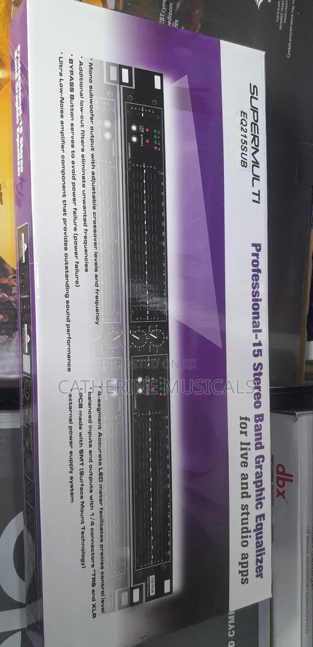 Suermul Ti Professional-15 Stereo Equalizer · Photo 3