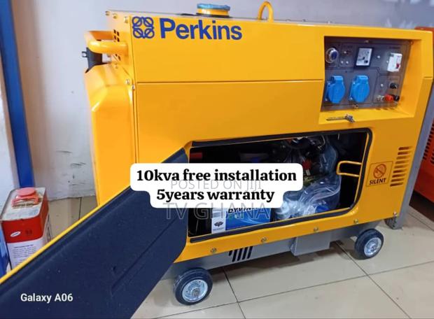 Mobile Gen for All Perkins 10kva Diesel 13000watts Diesel · Photo 1