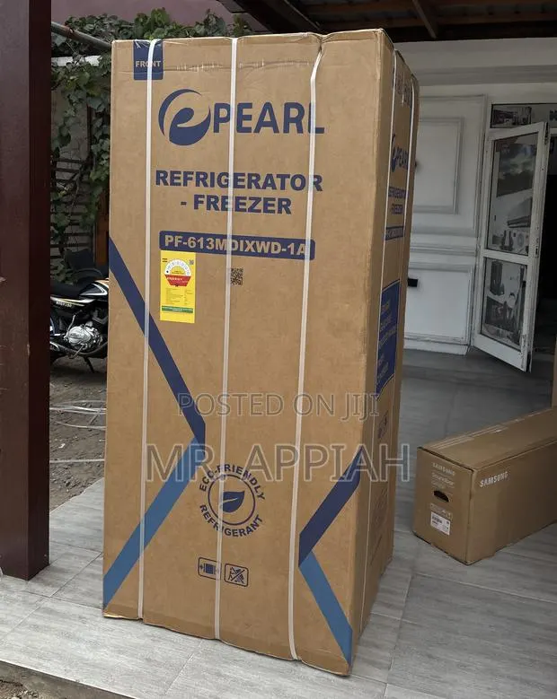 Extremely Classic Pearl PF-613MDIXWD-1A Side by Side Fridge · Photo 1