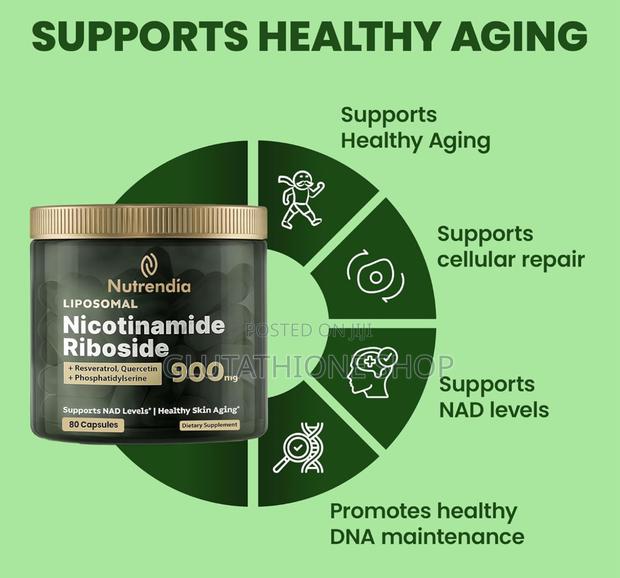 Nad+ Liposomal Nicotinamide Riboside Resveratrol Quercetin · Photo 1