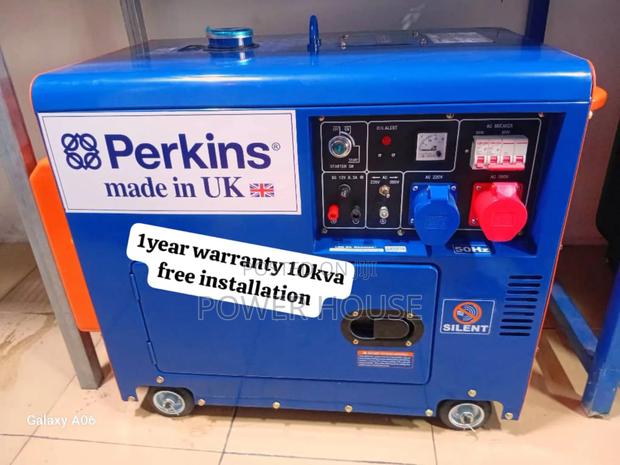 Tower Nest Unit 10kva 13000watts Diesel Generator Perkins · Photo 1