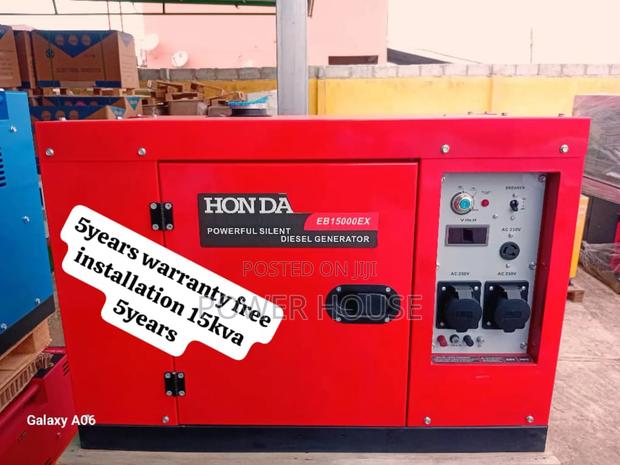 Tower Vault Base 16500watts 15kva Honda Diesel Generator · Photo 1