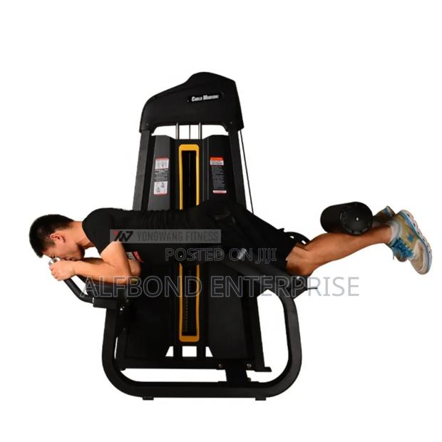 Prone Leg Curl Gym Machine · Photo 1