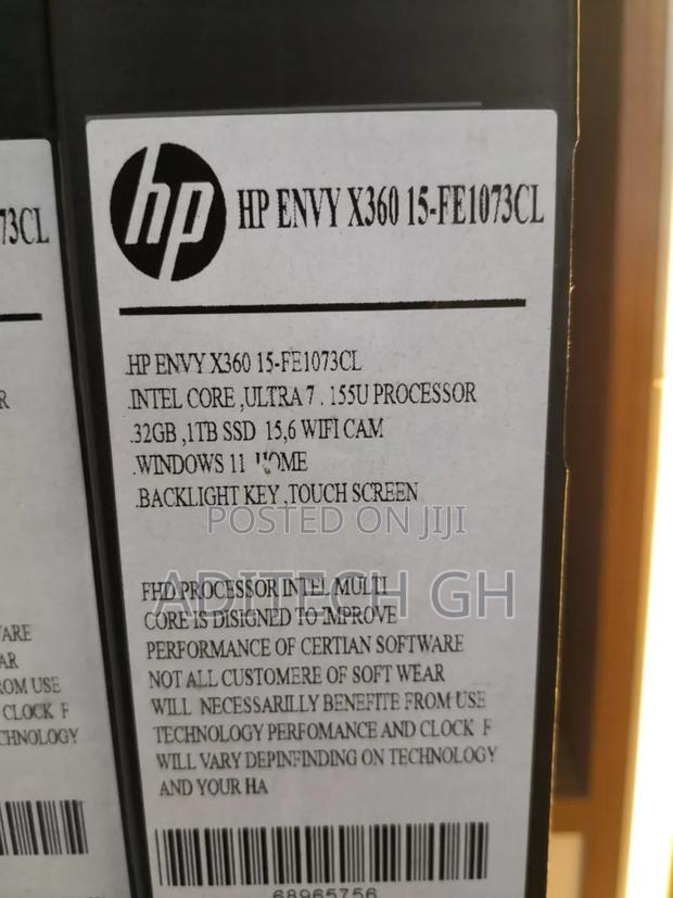 New Laptop HP Envy x360 15z 32GB Intel Core Ultra 7 SSD 1T · Photo 3