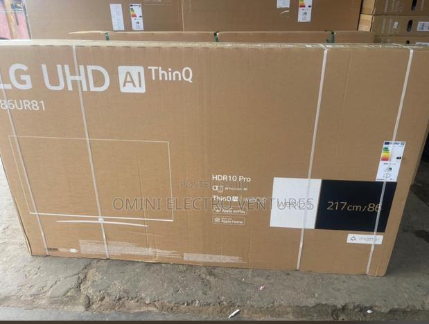 Durable Lg 86”Smart Uhd Tv · Photo 1