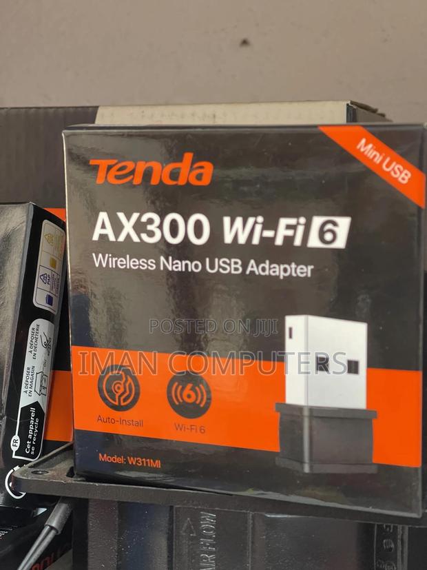 Tenda Ax300 Wi-Fi 6 Wireless Nano Adapter · Photo 1