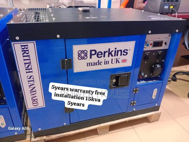 Tower Watts 15kva 16500watts Perkins Diesel Generator · Photo 1